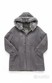 Montone Shearling Indios Grigio Originale