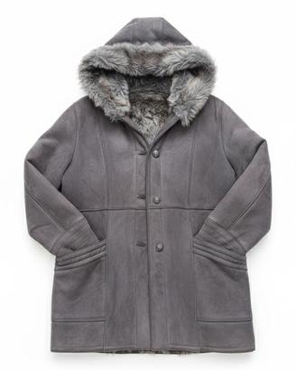 Montone Shearling Indios Grigio Originale