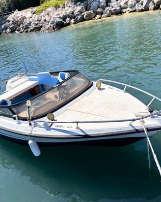 Barca Acquaviva + motore mercuri 40 cv+ carrello