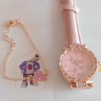 orologio  da polso più braccialetto donna 
