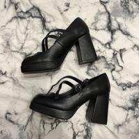 scarpe tacco nere