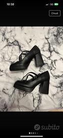 scarpe tacco nere