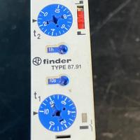 Finder 87.91 relè temporizzato