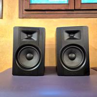 Casse studio monitor M-AUDIO + scheda audio + Cavi