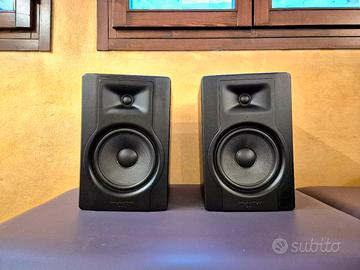 Casse studio monitor M-AUDIO + scheda audio + Cavi