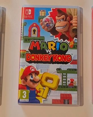 Giochi serie Mario Nintendo switch originali 