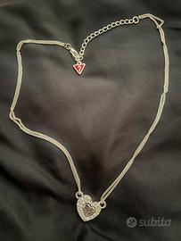 Collana Guess con cuore