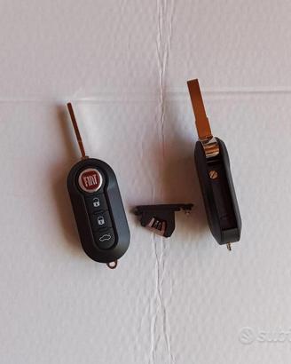 Chiave Fiat 500 dal 2007 , 500C