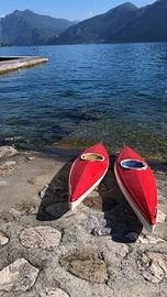 2 Canoe in vetroresina