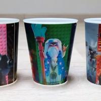 3 bicchieri set lego MC Donald's 