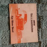 Uso e manutenzione Fiat Ritmo Diesel