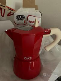 Caffettiera GAT rossa 3 tazze