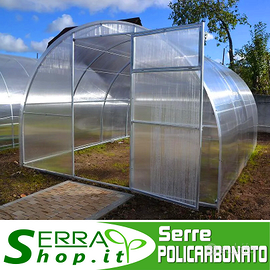 Serra 3x10 policarbonato pesante 800g tunnel serre