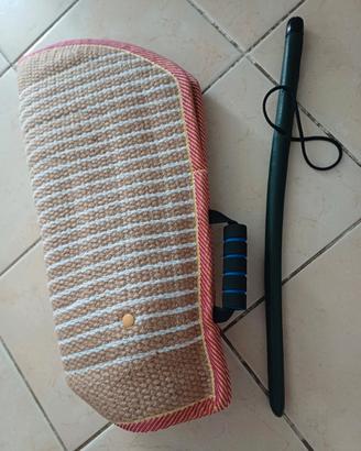 manica con bastone addestramento cani 