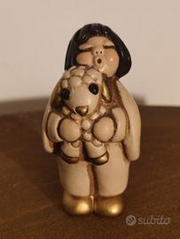 Thun presepe classico beige bambino con pecora