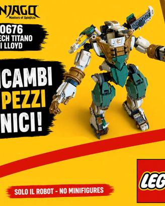 LEGO NINJAGO 70676 IL MECH TITANO DI LLOYD NINJA