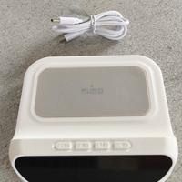 Sveglia digitale con ricarica wireless 