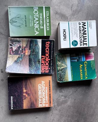 Lotto libri inerenti ambito agrario