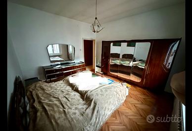 Camera da letto vintage 70