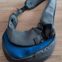 Trasportino borsa tracolla marsupio x cane e gatto