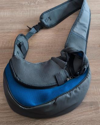 Trasportino borsa tracolla marsupio x cane e gatto