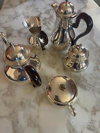 SERVIZIO DA CAFFE' E DA THE IN ARGENTO 800