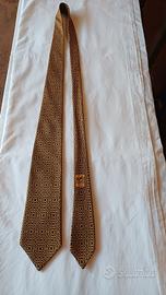 Cravatta vintage in seta Hermès 