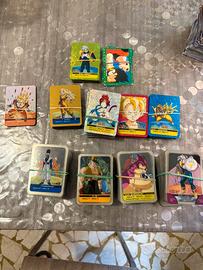 Carte Dragonball collezione oro platino gt
