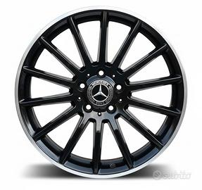 4 cerchi lega mercedes classe a amg r18 lt3407