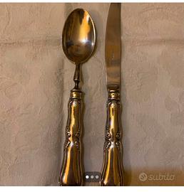 Posate da dessert argento