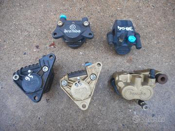 pinza freno anteriore e posteriore brembo moto