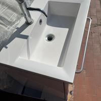 Mobiletto Bagno contenitore e miscelatore