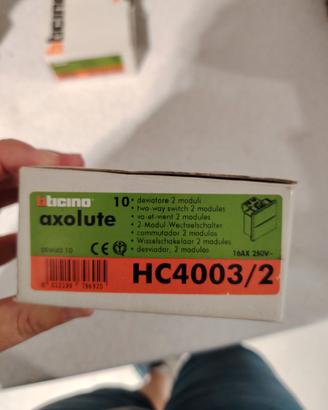 deviatore 2 moduli 