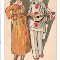 Cartolina Leodud Primi 900 Coppia