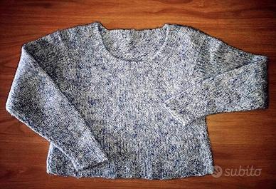 MAGLIONE *NUOVO* grigio chiaro melange