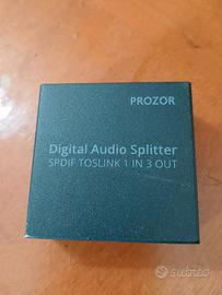 Prozor Digital Audio Splitter SPDIF Toslink 1 In 3