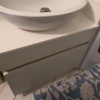 Lavabo ovale Ideal standard con mobile