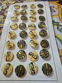 Pins vintage Inter Juventus Sampdoria