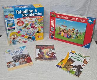 Lotto Giochi Educativi + 3 Libri - Augusta (SR)