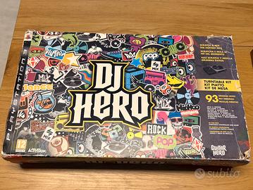 Console dj hero ps3