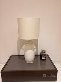 Lampada da tavolo artigianale in ceramica