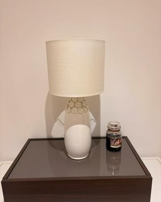 Lampada da tavolo artigianale in ceramica