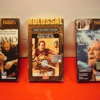 VIDEOCASSETTE BEN- HUR  + ABRAMO
