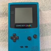 game boy color funzionante verde acqua blu