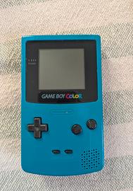 game boy color funzionante verde acqua blu