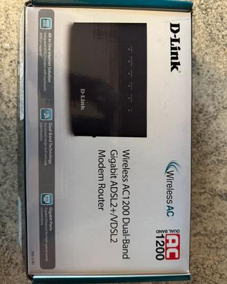 D-Link AC1200 – Router ADSL / VDSL con Wi-Fi