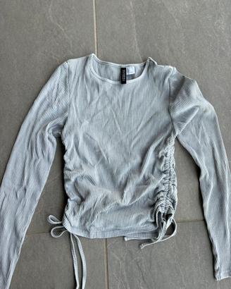 Maglia H&M donna grigia taglia S