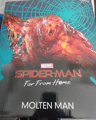 Molten-Man SpiderMan Far From Home Art Iron Studio