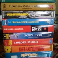 VHS 10 film originali