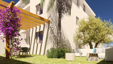 Piano terra con giardino nuova costruzione